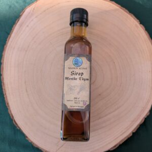 Sirop menthe thym
